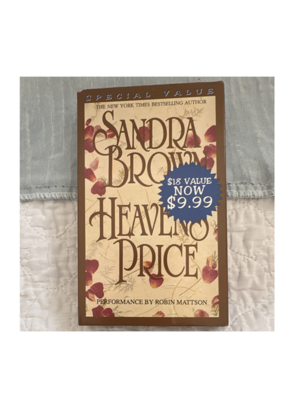 Sandra Brown Heaven's Price Abridged Audiobook Cassette Special Value 1994